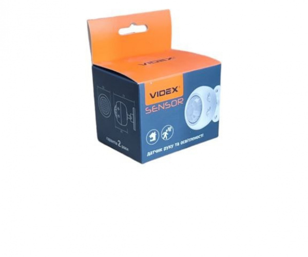 Датчик руху та освітленості VIDEX VL-SPS27W